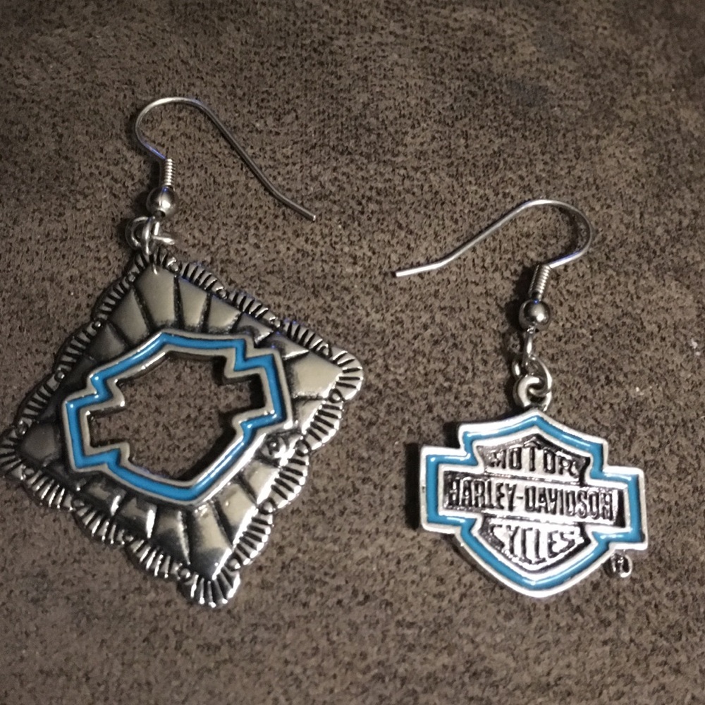 Harley-Davidson earrings